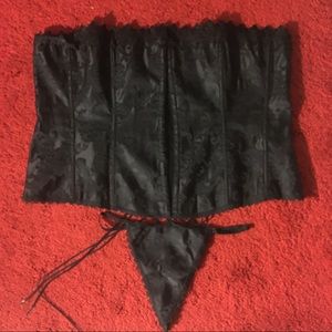 Fredericks Black Corset